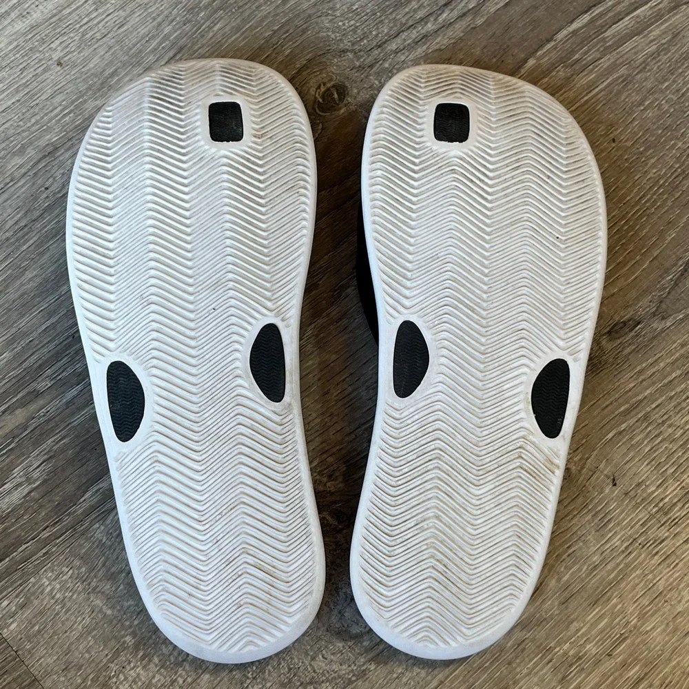 Nike Solay Thong Womens Flip Flop Sandals Black White AO3622-002 Size 7